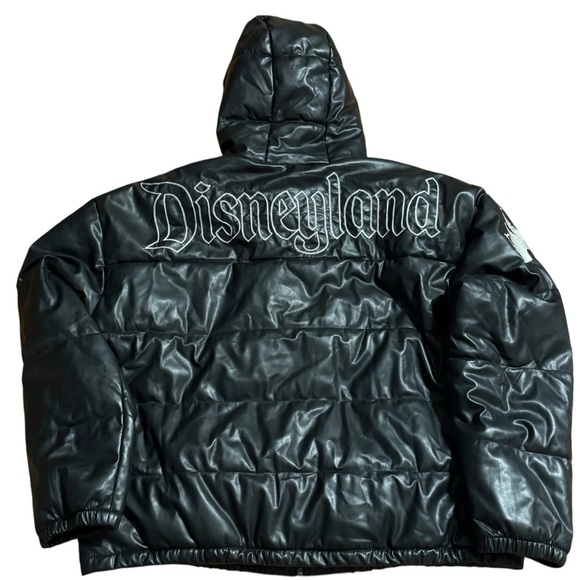 Disney Jacket Puffer Faux Zip Up Coat Hoodie Size XL - Picture 4 of 12